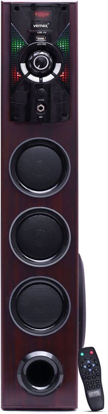 Vemax Slab 70W Bluetooth Tower Speaker with Karaoke MIC - Image 3