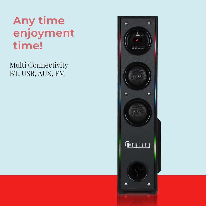 Bencley LED TOWER 70W Bluetooth Speaker Black - Image 4