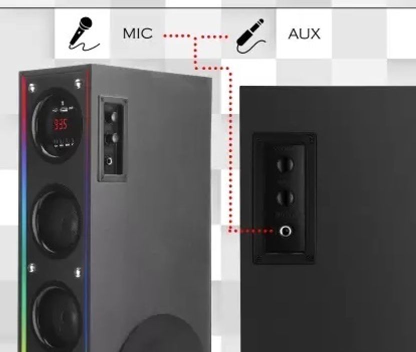 Yoment CD54 100W Bluetooth Tower Speaker - Image 2