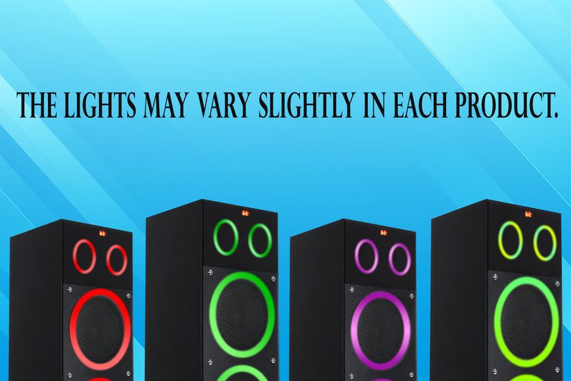 Bencley Black Diamond Bass Tube with Multi-color Lights - Image 4
