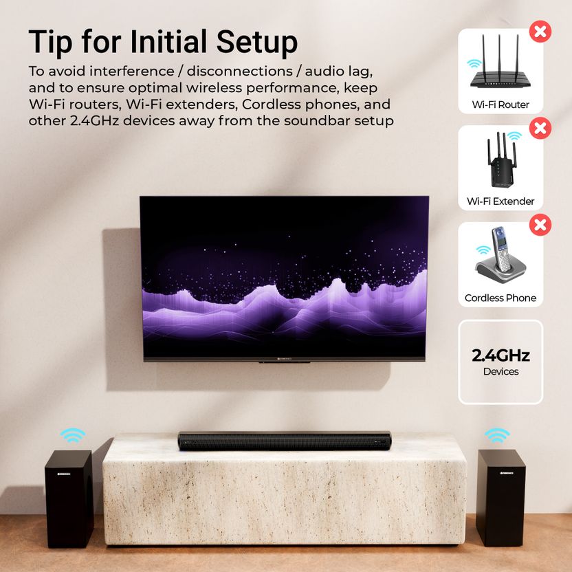 ZEBRONICS ZEB-SBSPK C12 625W Bluetooth Soundbar - Image 8