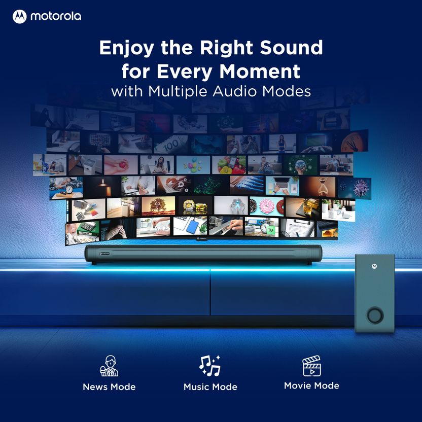 Buy Motorola AmphisoundX Vibe 220 W Bluetooth Soundbar - Image 6