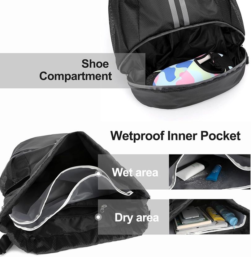 keycraze 22L Waterproof Drawstring Backpack - Image 4