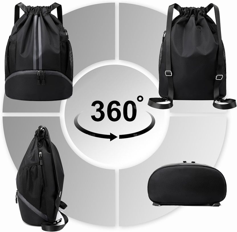 keycraze 22L Waterproof Drawstring Backpack - Image 3