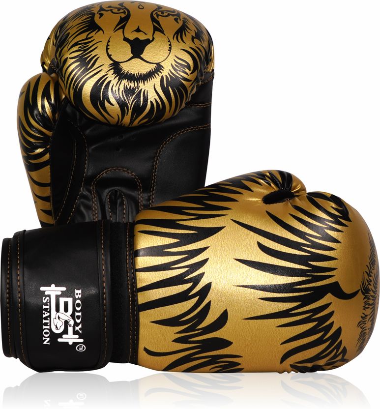 Bodystation Longlasting Faux Leather MMA Training Gloves - Image 3