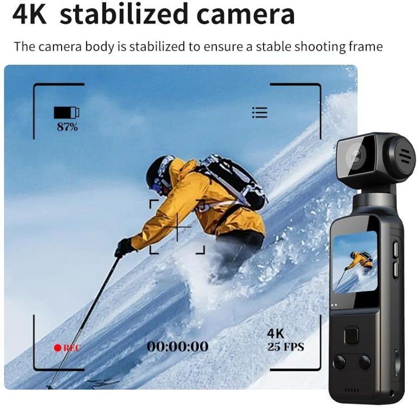 MAFAI 4K Ultra HD Pocket Camcorder - Image 4