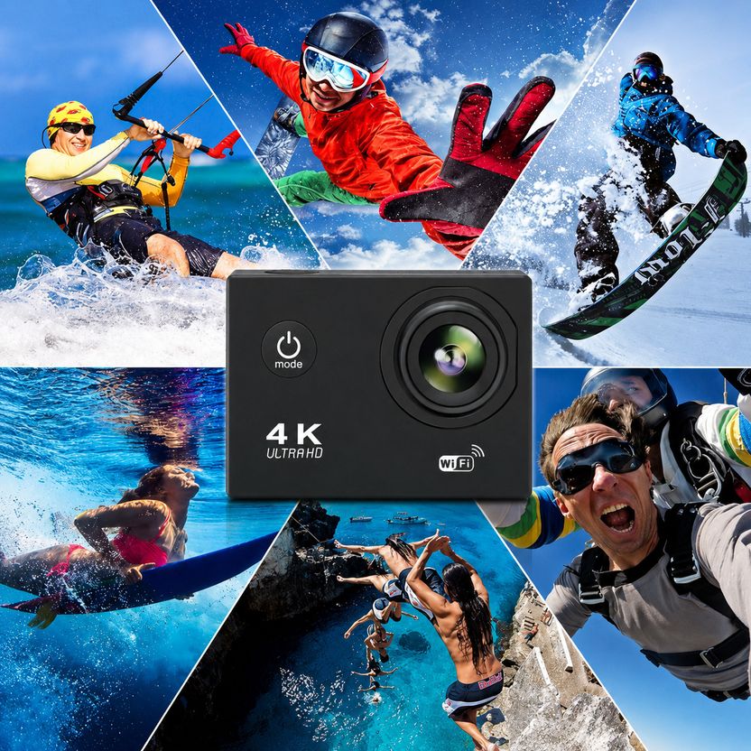 pixelpro 4K WiFi Sports Action Camera - Image 4