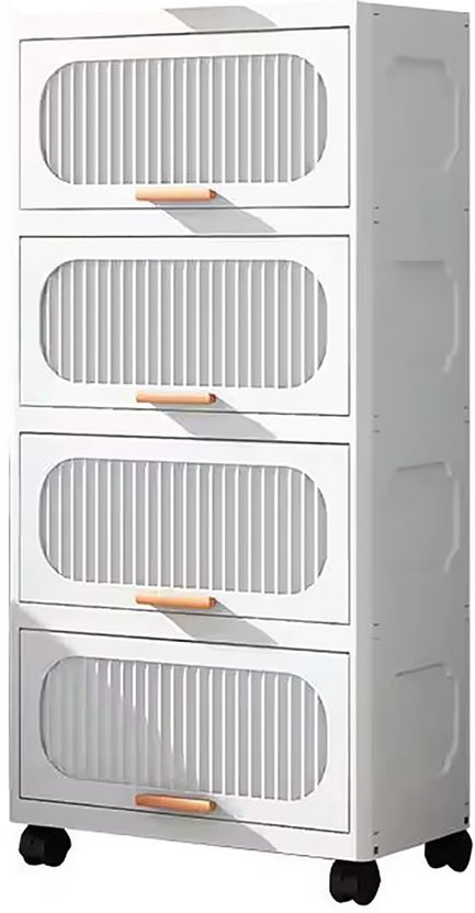 House of Quirk 4 Layer 40cm Stackable Collapsible Storage Boxes - Image 1