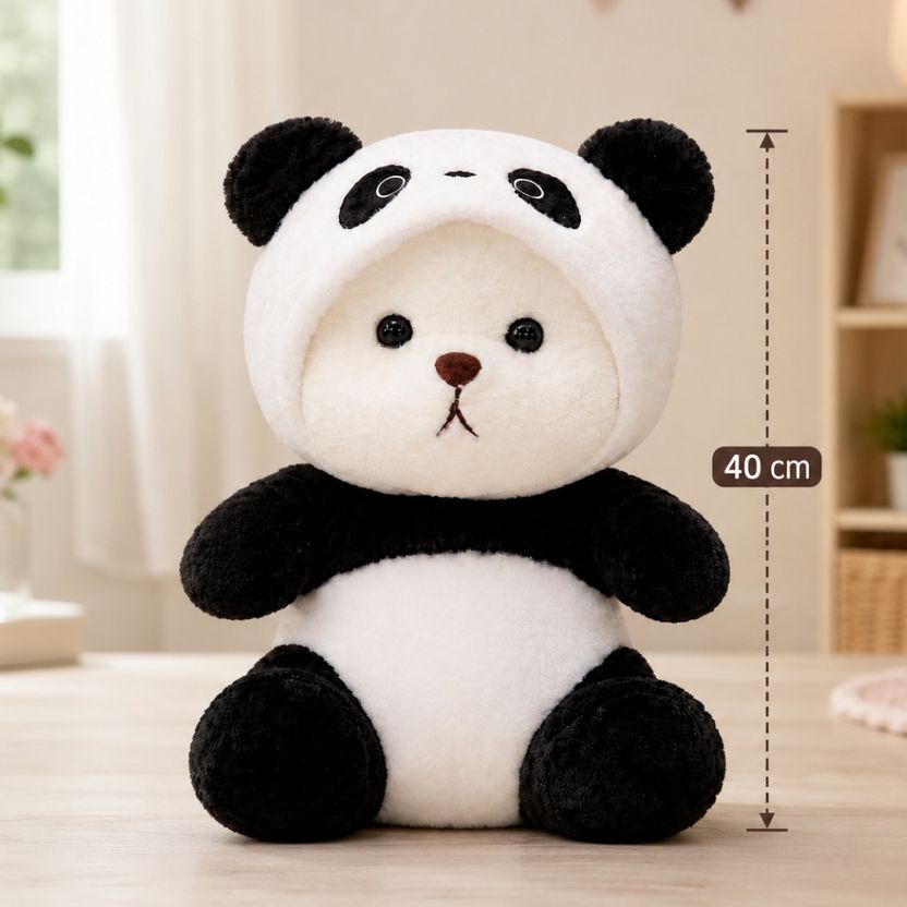 ValoraStore Panda Plush Soft Toy with Hood - Image 3