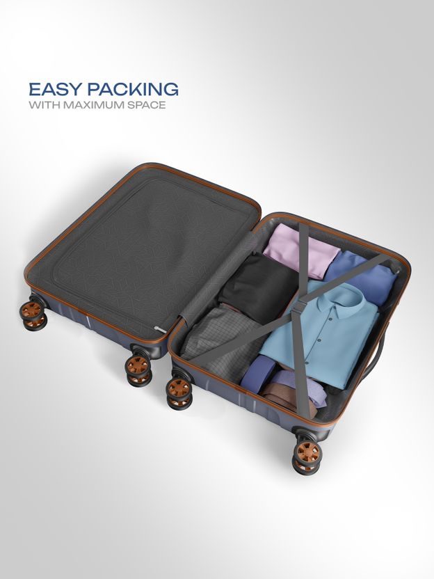 SAFARI Broadway 26 inch Flintstone Suitcase 8 Wheels - Image 3