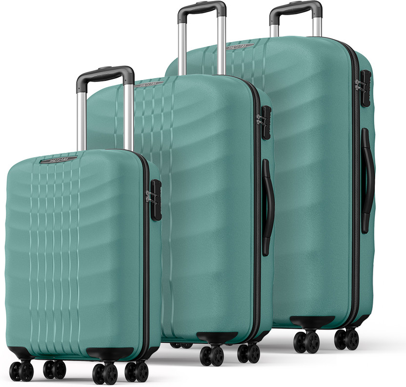 Safari LIFT 55/66/75 4W SAGE GREEN Cabin & Check-in Set 8 Wheels - 30 Inches Sage Green