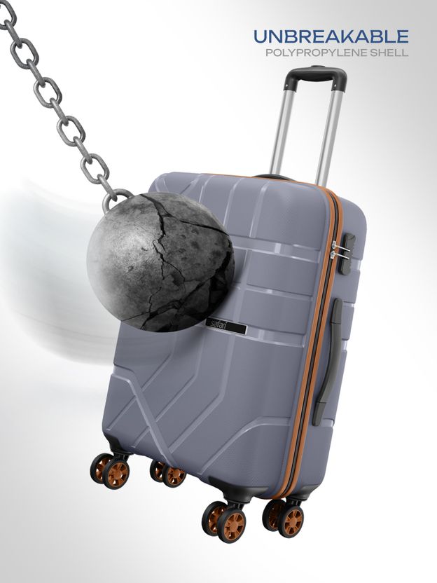 SAFARI Broadway 26 inch Flintstone Suitcase 8 Wheels - Image 2
