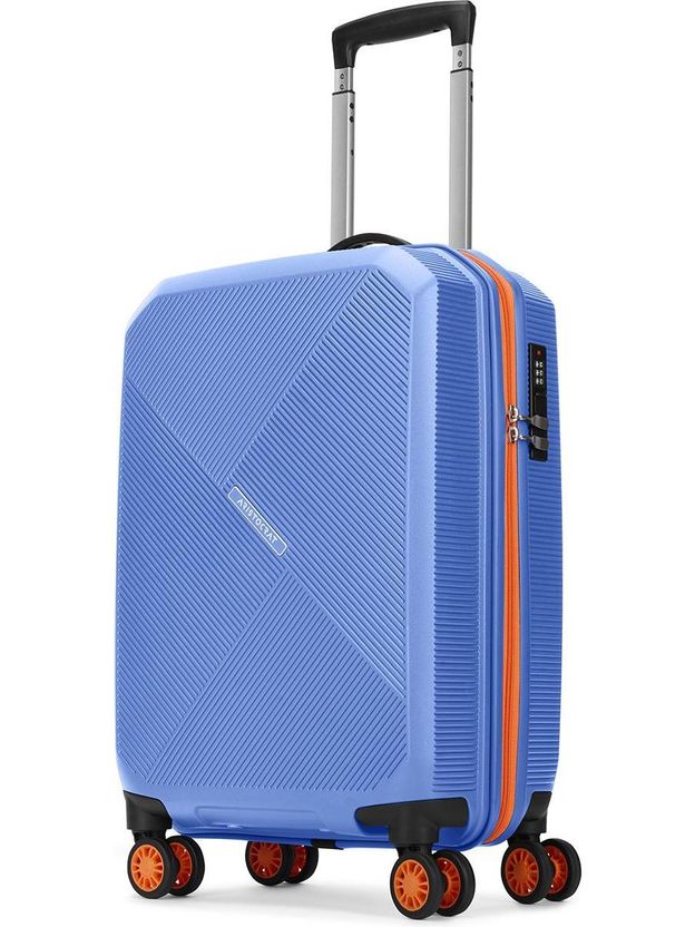 ARISTOCRAT Apex 22 Inch Blue Luggage - Image 3