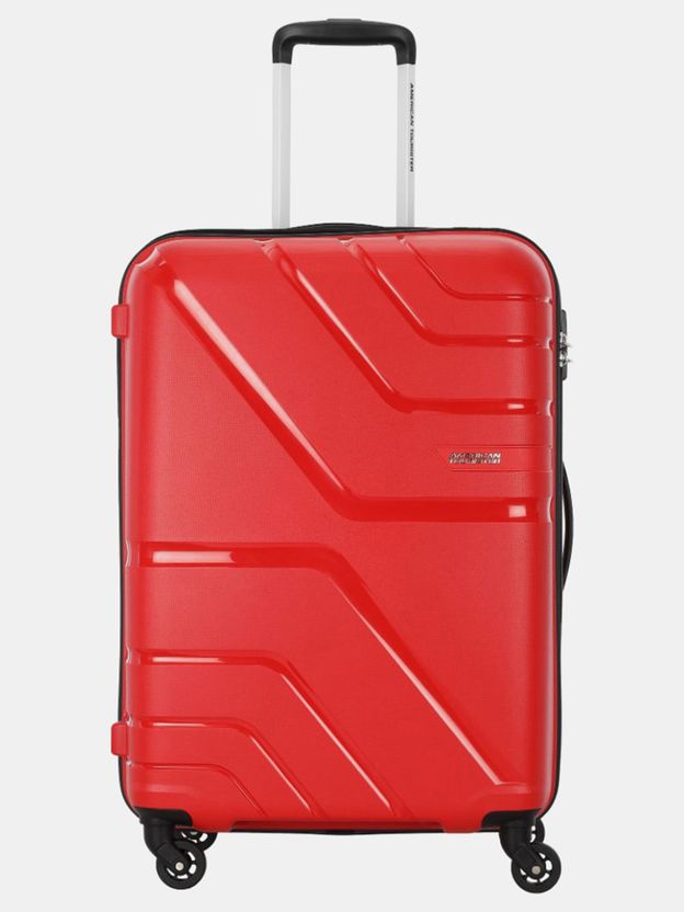 American Tourister Upland 4 Wheel Spinner 79cm Red - Image 7