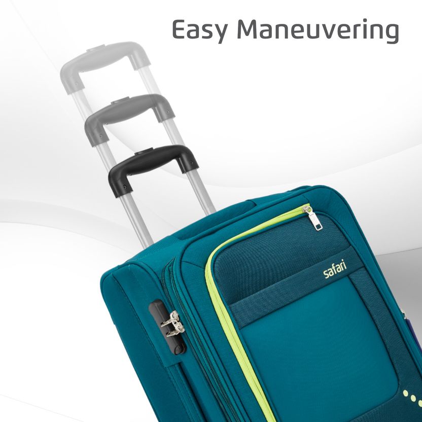 SAFARI STAR 75 4W Teal 30 Inch Suitcase - Image 5