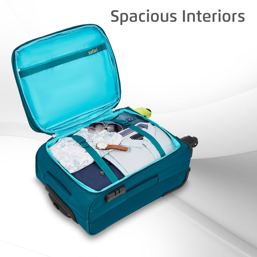 SAFARI STAR 75 4W Teal 30 Inch Suitcase - Image 7