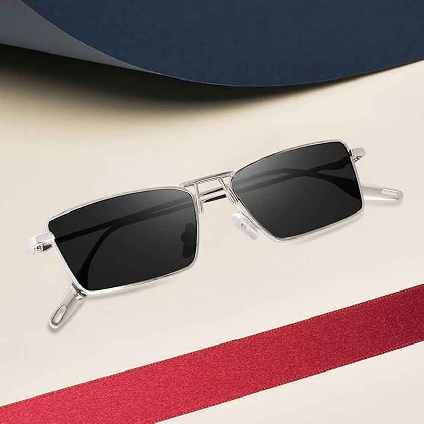 DKERAOD UV Protection Rectangular Sunglasses - Image 1