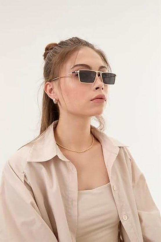 DKERAOD UV Protection Rectangular Sunglasses - Image 7