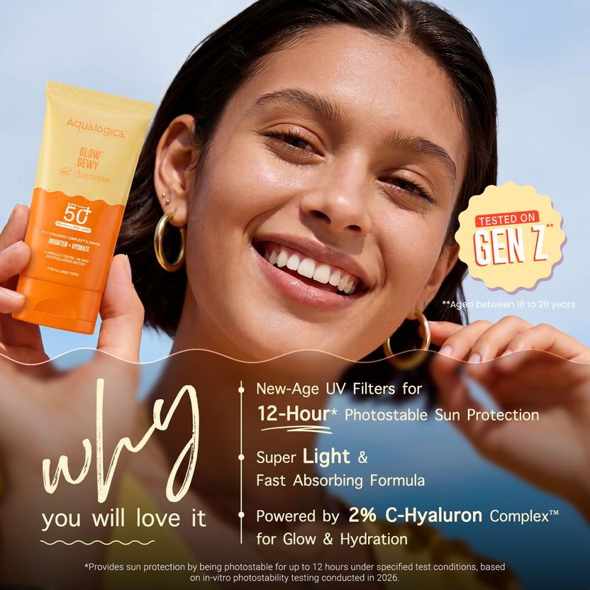 Aqualogica Sunscreen SPF 50+ PA++++ Glow+ Dewy - Image 4
