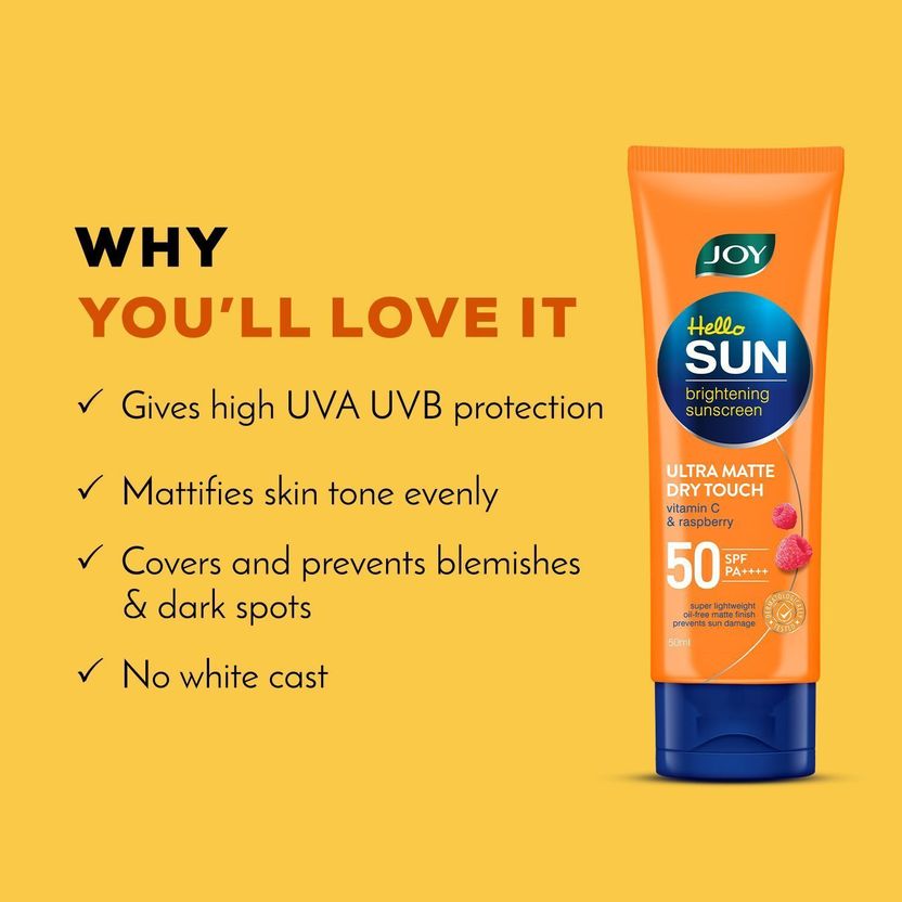Joy Sunscreen SPF 50 PA++++ Ultra Matte - Image 4