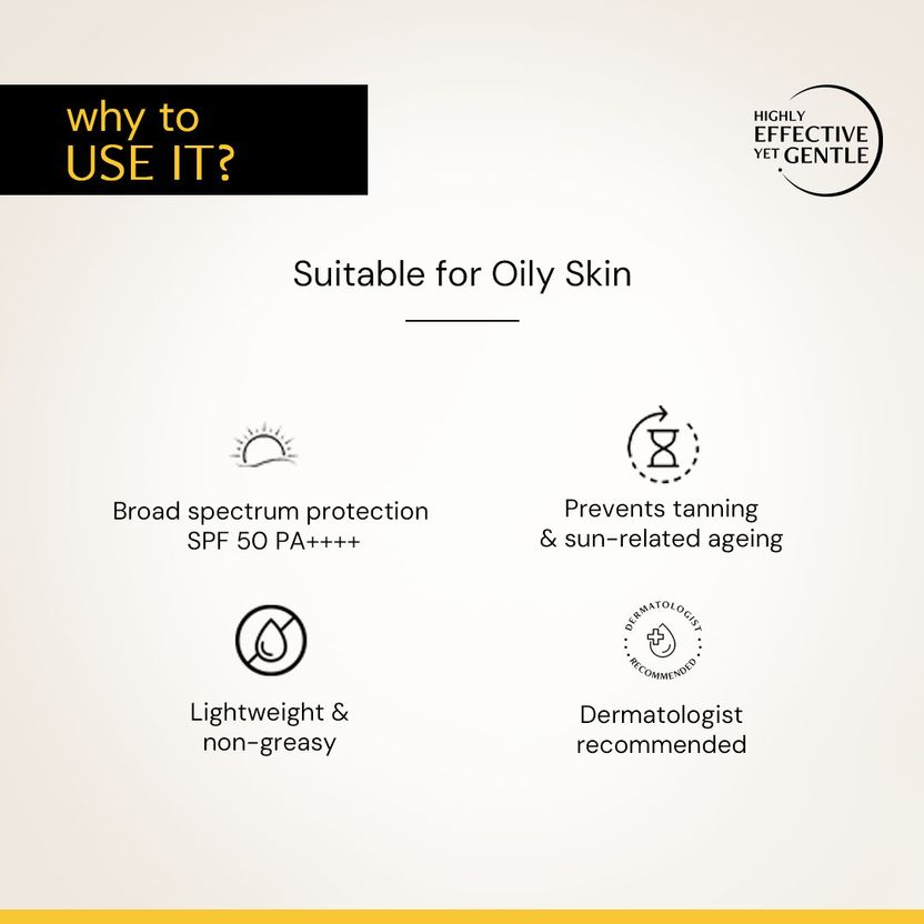Deconstruct Sunscreen SPF 50 PA++++ Lightweight Gel Sunscreen Pack of - Image 2