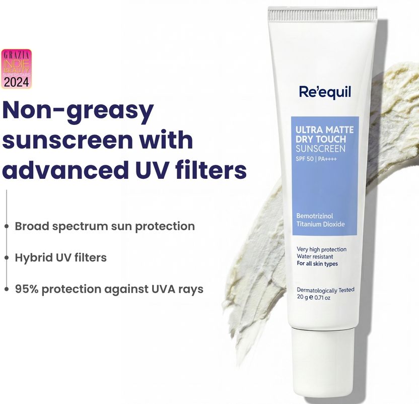 Re'equil Sunscreen SPF 50 PA++++ 20g - Image 2