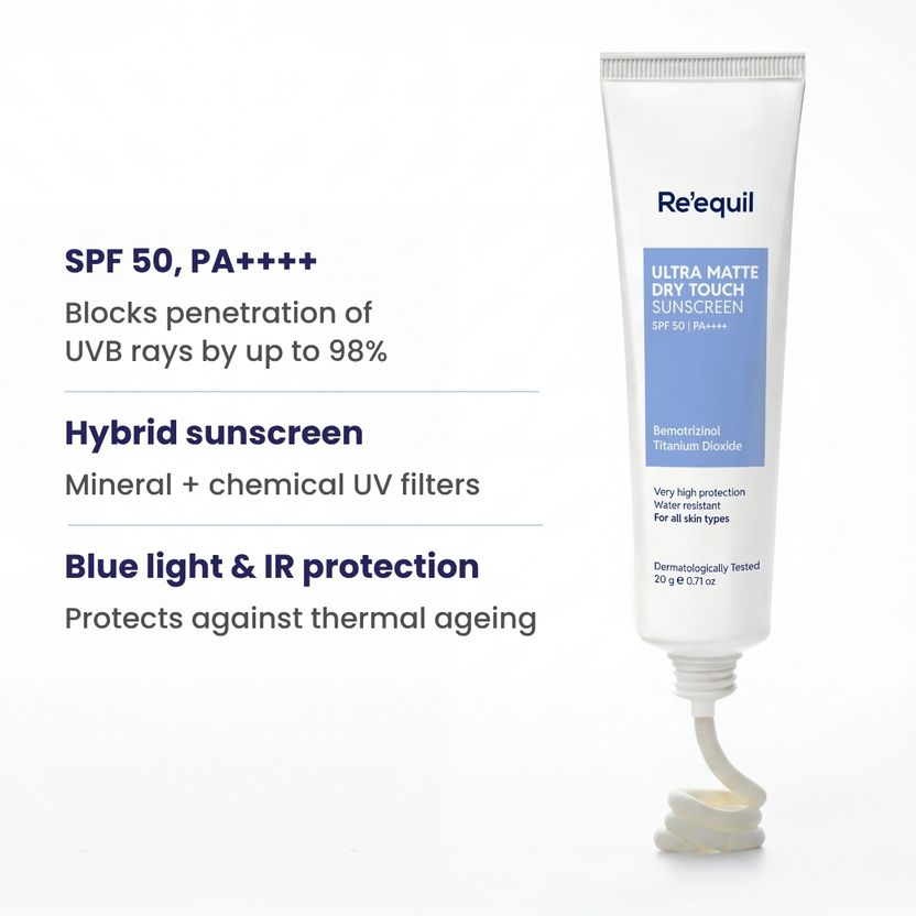 Re'equil Sunscreen SPF 50 PA++++ 20g - Image 3