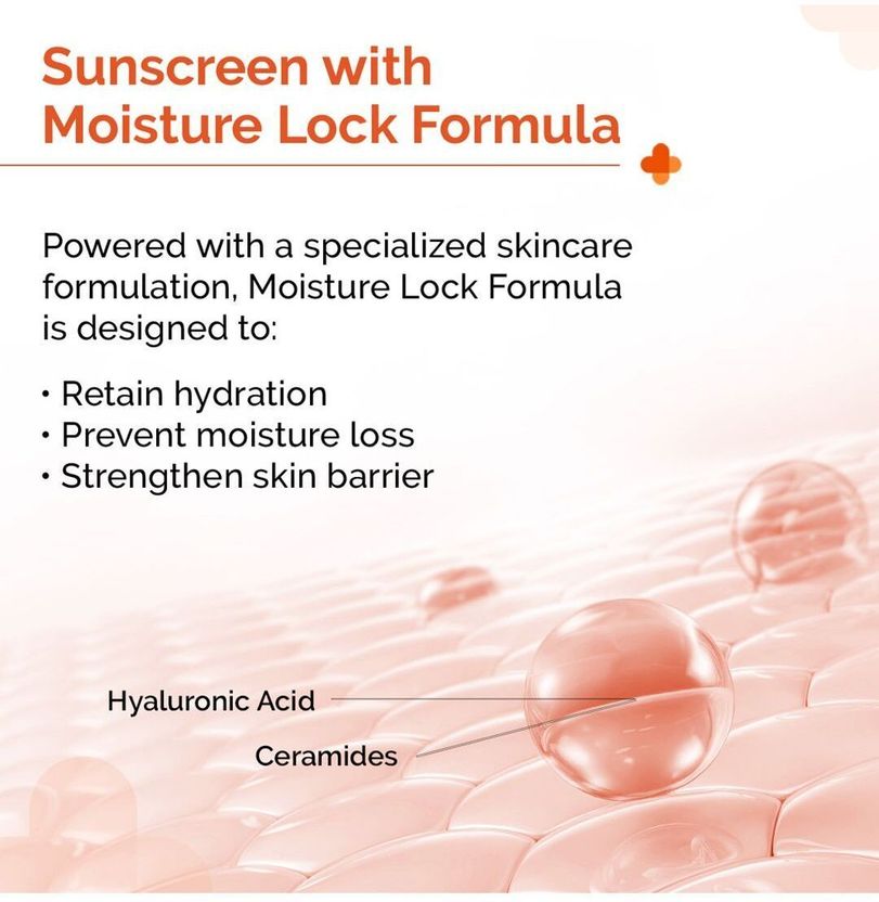 The Derma Co Sunscreen SPF 50 PA++++ 1% Hyaluronic - Image 5