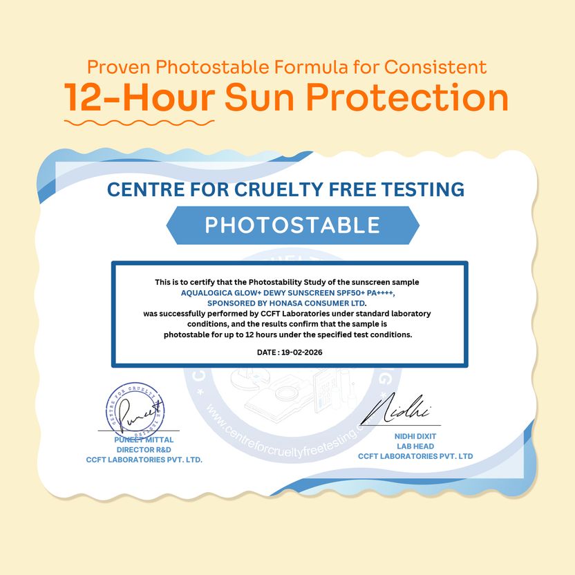 Aqualogica Sunscreen SPF 50+ PA++++ Glow+ Dewy - Image 3