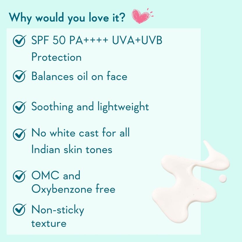 WishCare Sunscreen SPF 50+ PA++++ Niacinamide 50g - Image 2