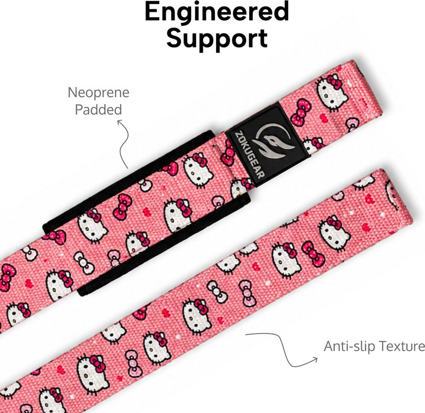 zokugear Candy Cloud Lifting Straps for Weight Lifting - Image 2