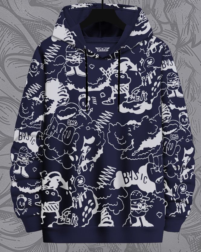TRIPR Full Sleeve Striped Men Sweatshirt - Image 9
