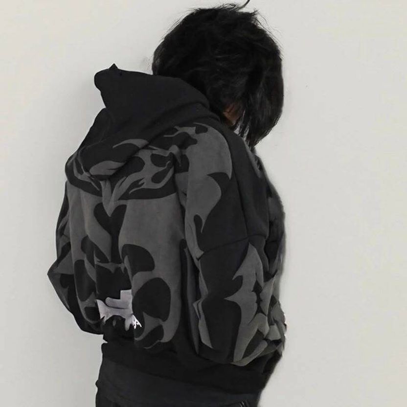 HoodieHavens Full Sleeve Printed Hooded Sweatshirt - Image 3
