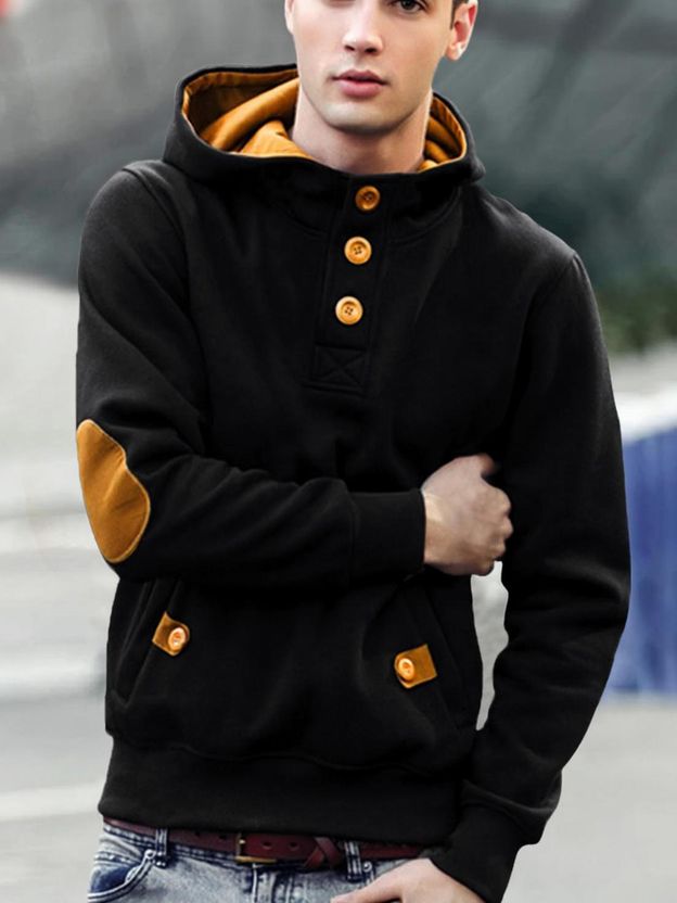 EyeBogler Men Full Sleeve Solid Sweatshirt - Image 1