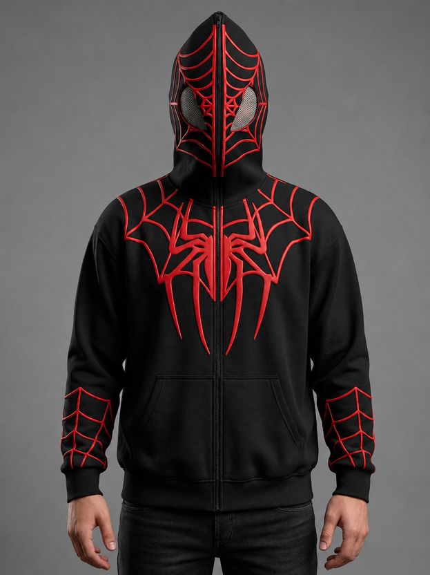AllDayFitwear Full Sleeve Graphic Hooded Sweatshirt - Image 3