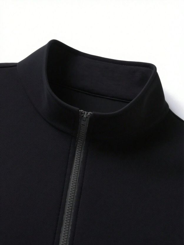 Stockton Full Sleeve Solid Men Sweatshirt - Image 3