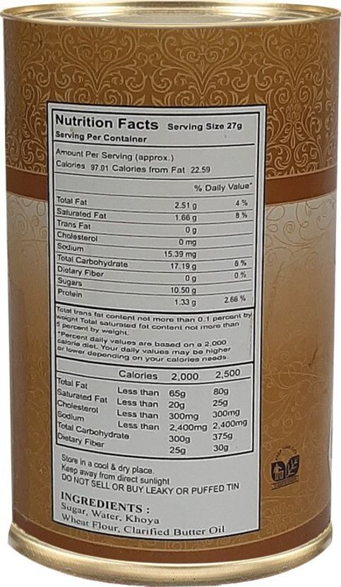 Yuvraj Food Product गुलाब जामुन स्वीट्स टिन पैक 500 gm पैक (500 - Image 4