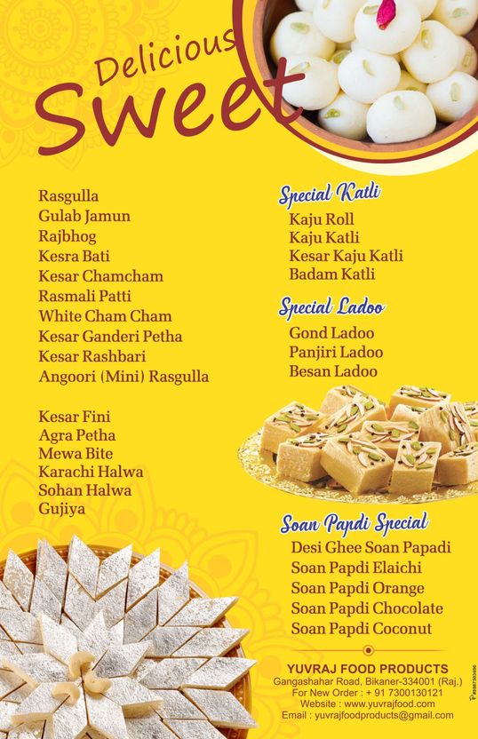 Yuvraj Food Product गुलाब जामुन स्वीट्स टिन पैक 500 gm पैक (500 - Image 10