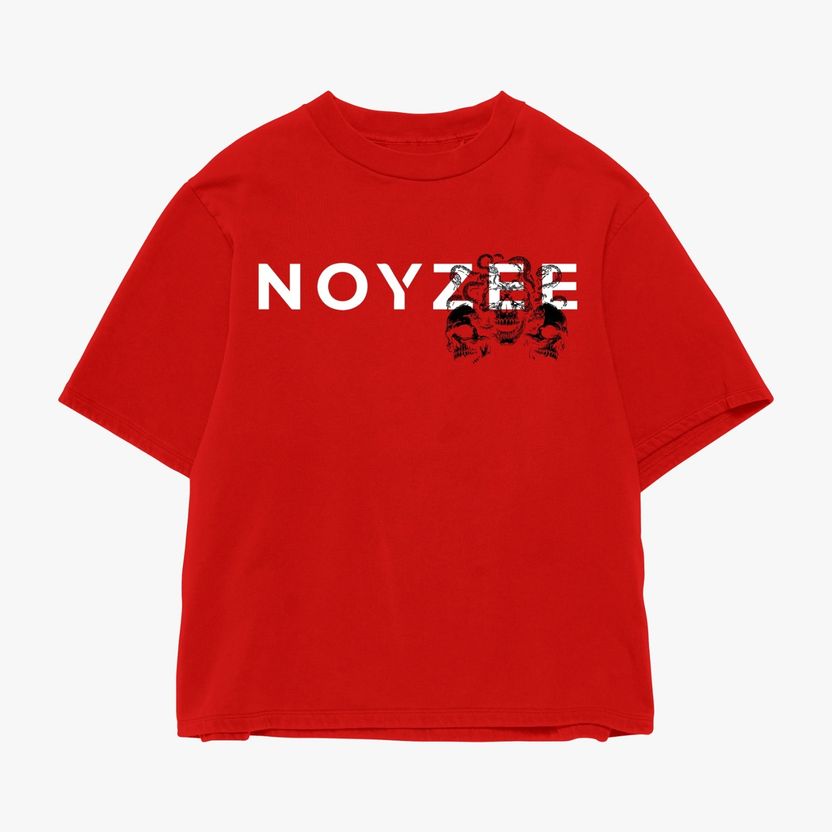 Noyzee Men Grey Round Neck T-Shirt - Image 5