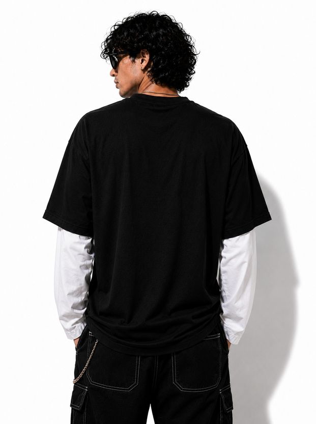 Larren Devis Men Black T-Shirt - Image 2