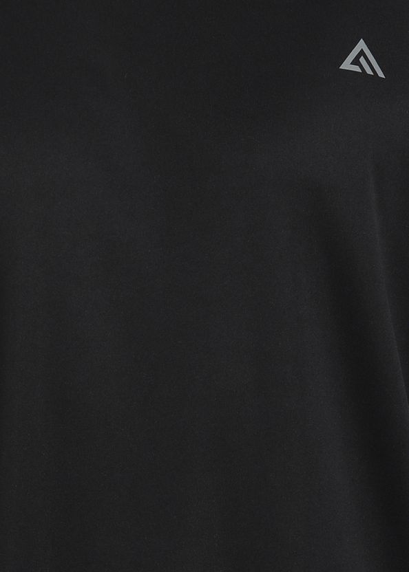 Adrenex Colorblock Men Round Neck Black, Maroon T-Shirt - Image 5