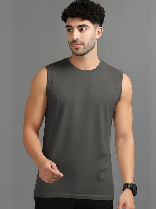 Jangoboy Men Black Round Neck T-Shirt - Image 6
