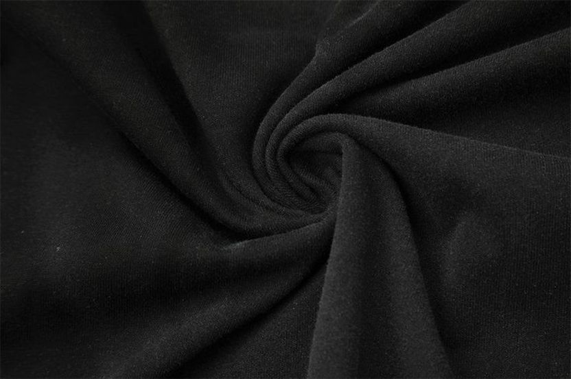 CORGA Men Black Cotton T-Shirt - Image 3