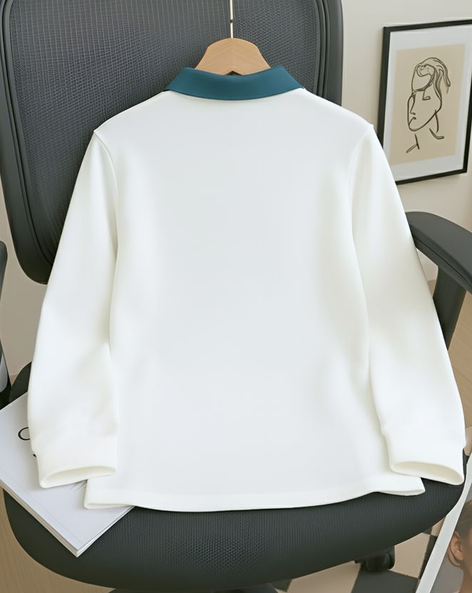 AUSK Men Full Sleeve Striped Sweatshirt - Image 2