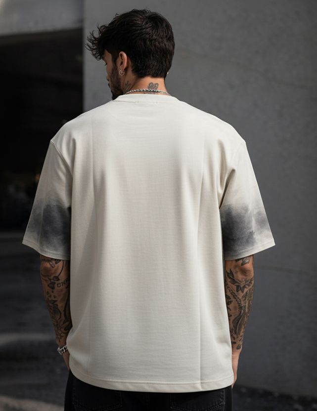 Force Men's White Dark Green T-Shirt - Image 2