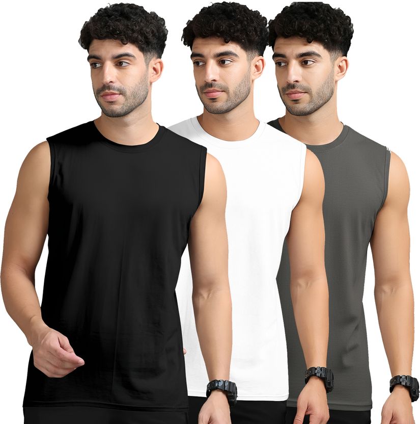 Jangoboy Men Black Round Neck T-Shirt - Image 10