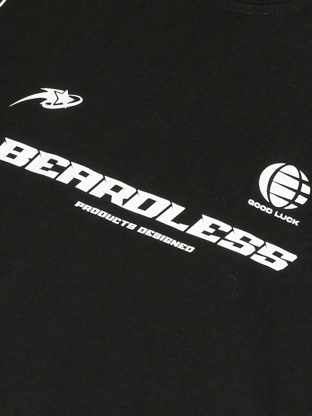 Else & What Men Black Polycotton T-Shirt - Image 4
