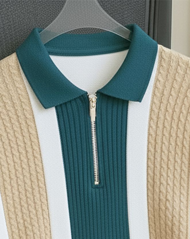 AUSK Men Full Sleeve Striped Sweatshirt - Image 3