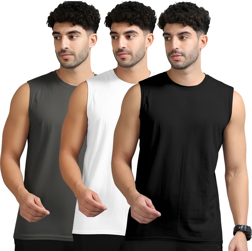 Jangoboy Men Black Round Neck T-Shirt - Image 7