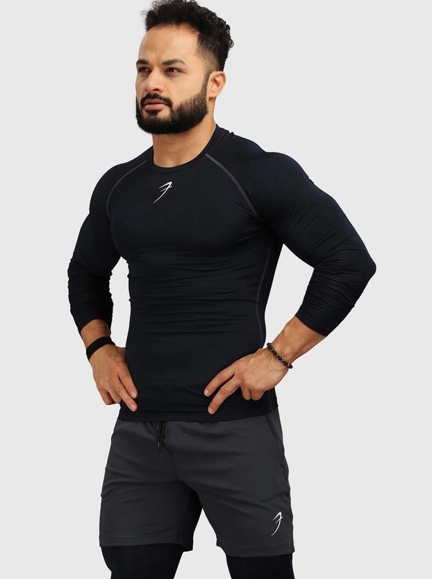 FuaarK Solid Men Black T-Shirt - Image 10